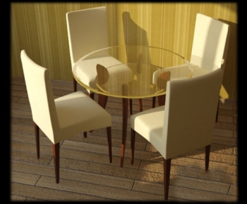 Modern Dining Table And Chairs-ID:126771299