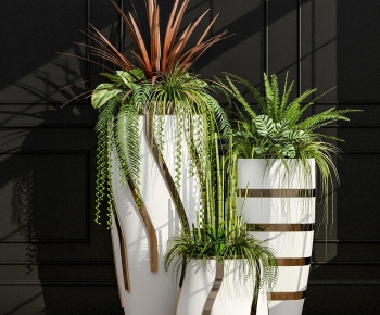 Modern Nordic Style Potted Green Plant-ID:783585343