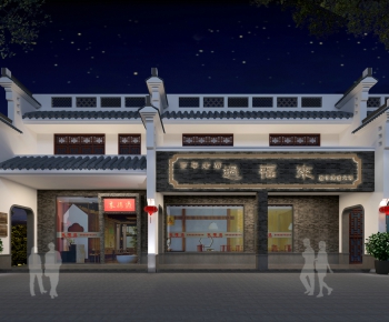 Chinese Style Facade Element-ID:614831344