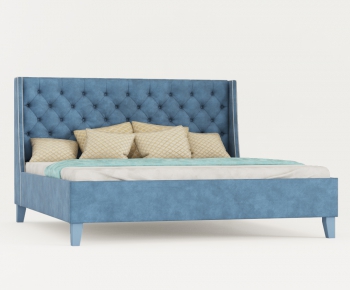 Modern Double Bed-ID:539665654