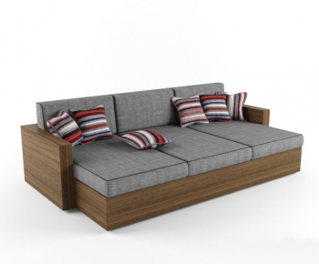 Modern Three-seat Sofa-ID:616821626