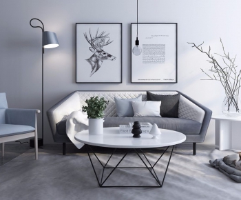 Nordic Style Sofa Combination-ID:547330521