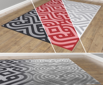 Modern Patterned Carpet-ID:550605146