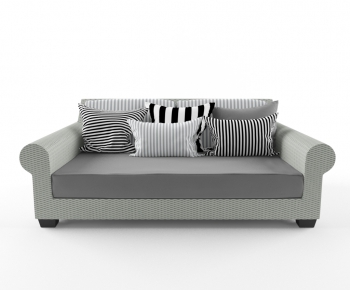 Simple European Style A Sofa For Two-ID:953810778