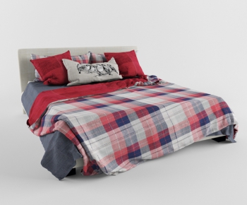 Modern Double Bed-ID:463829149