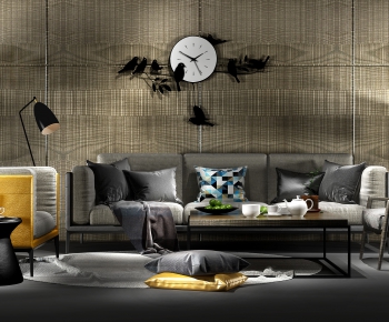 Modern Nordic Style Sofa Combination-ID:205304876