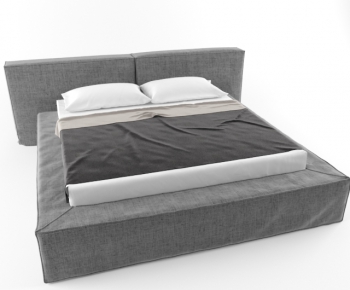 Modern Double Bed-ID:383756389