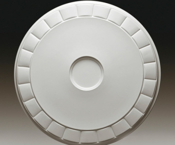 European Style Plaster Carved Top Plate-ID:694840544