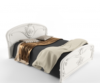 European Style Double Bed-ID:649235877
