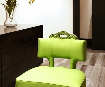 European Style Simple European Style Single Chair-ID:977191247