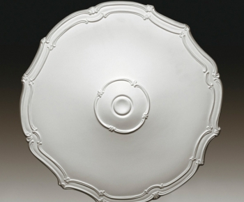 European Style Plaster Carved Top Plate-ID:644177399