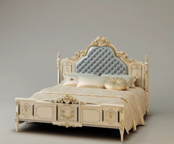 French Style Double Bed-ID:670301394