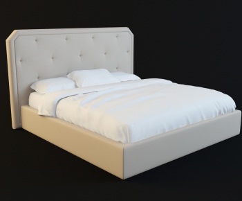 Modern Double Bed-ID:151516713