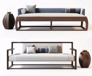 New Chinese Style A Sofa For Two-ID:888523551