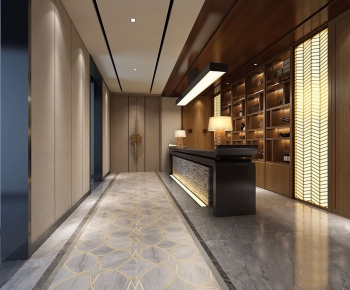 New Chinese Style Lobby Hall-ID:943324153