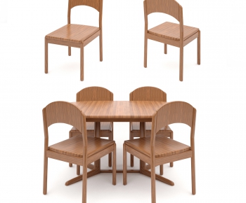 Modern Dining Table And Chairs-ID:420979832