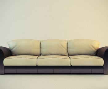 Modern Three-seat Sofa-ID:696067944