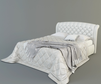 Modern Double Bed-ID:513274851