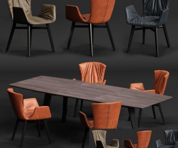 Modern Dining Table And Chairs-ID:351988924