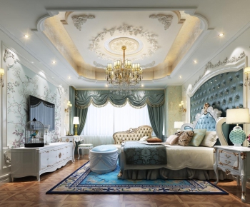 European Style French Style Bedroom-ID:784336677