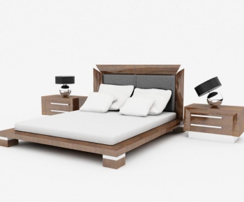 European Style Double Bed-ID:510796785