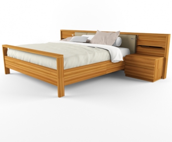 Modern Double Bed-ID:471022875