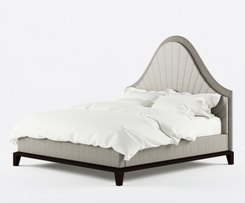 Post Modern Style Double Bed-ID:504029716