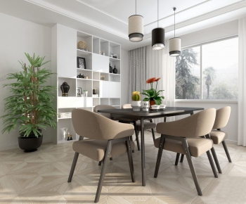 Nordic Style Dining Room-ID:102728435