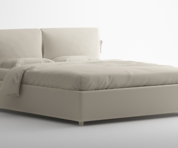 Modern Double Bed-ID:691917325