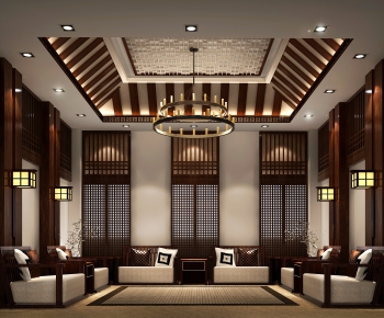 New Chinese Style Reception Room-ID:622190978