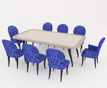 Modern Dining Table And Chairs-ID:870286413