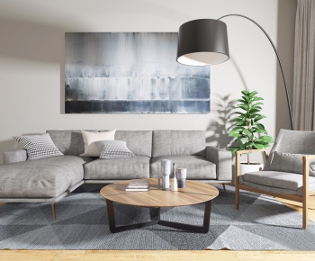 Modern Nordic Style Sofa Combination-ID:513646987