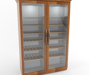 Simple European Style Wine Cabinet-ID:618110443
