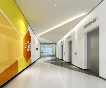 Modern Corridor/elevator Hall-ID:313342786