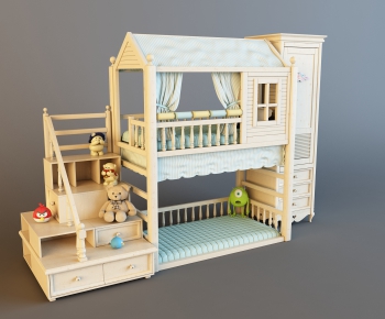 American Style Child's Bed-ID:437725648