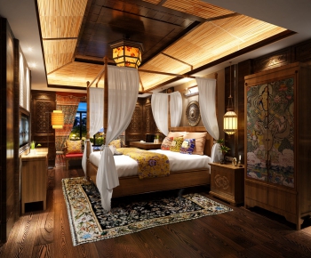 Southeast Asian Style Guest Room-ID:183919845