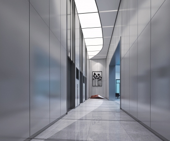 Modern Corridor/elevator Hall-ID:344268462