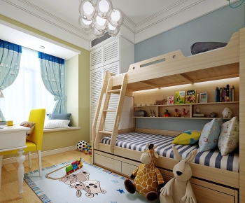 Simple European Style Children's Room-ID:209782897