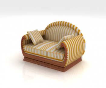 European Style Single Sofa-ID:286967325