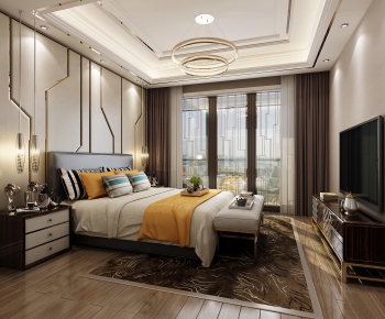 Post Modern Style Bedroom-ID:496831222