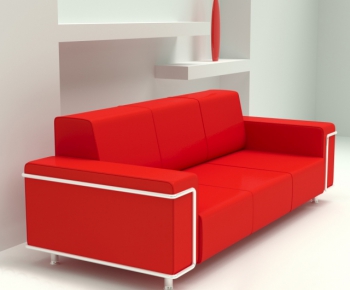Modern Three-seat Sofa-ID:503736126