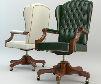 American Style European Style Office Chair-ID:677547211
