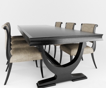 European Style Dining Table And Chairs-ID:851202268