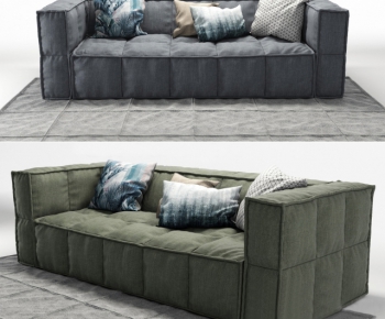 Industrial Style A Sofa For Two-ID:560895527