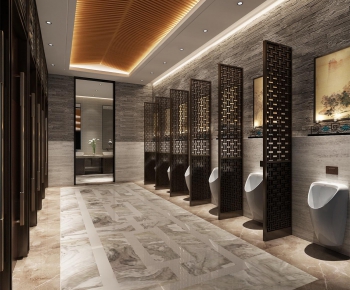 New Chinese Style Public Toilet-ID:348203865