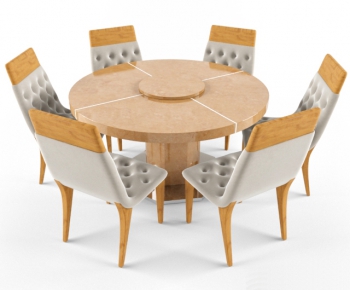 Modern Dining Table And Chairs-ID:760591654