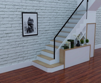 Modern Stair Balustrade/elevator-ID:503950785