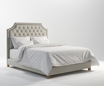 American Style Double Bed-ID:142377489