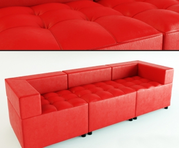 Modern Three-seat Sofa-ID:450865734