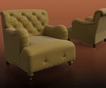 Simple European Style Single Sofa-ID:851262341